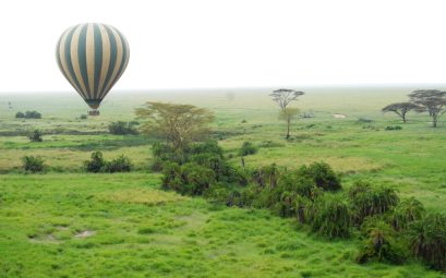 Tanzanie serengeti montgolfière