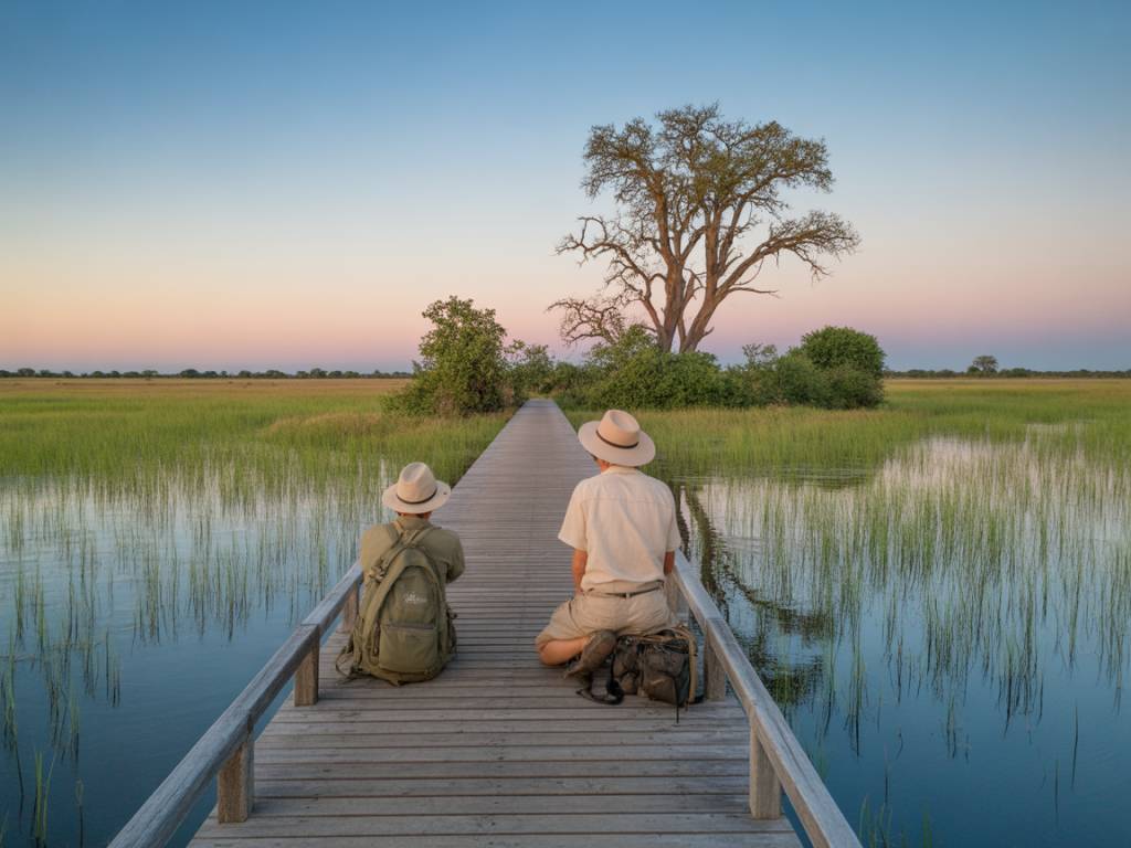 Le delta de l’Okavango au Botswana : safari inoubliable au cœur d’un oasis sauvage