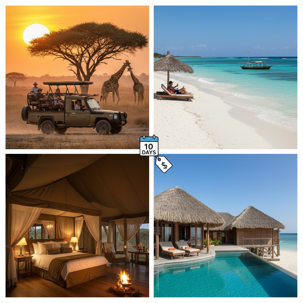 Image pour safari tanzanie zanzibar 10 jours prix