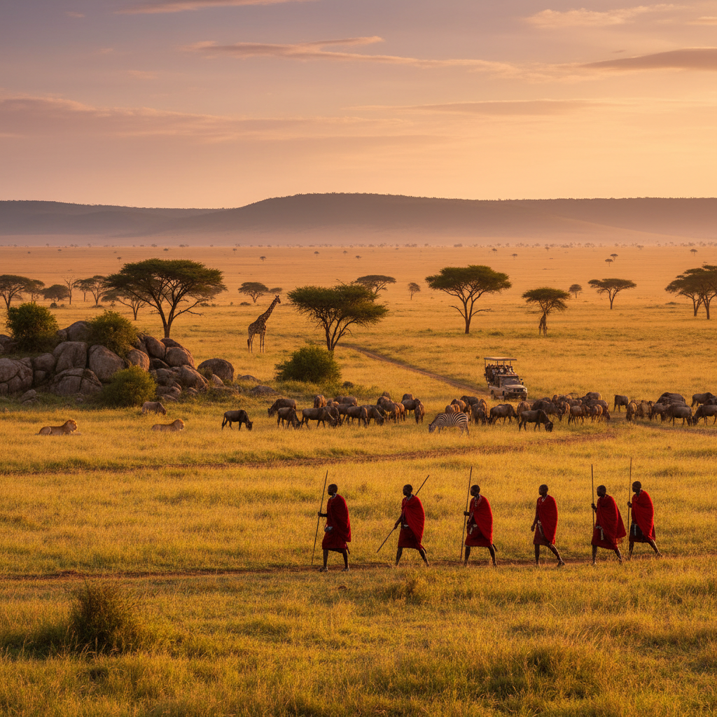 Image pour safari masai mara kenya