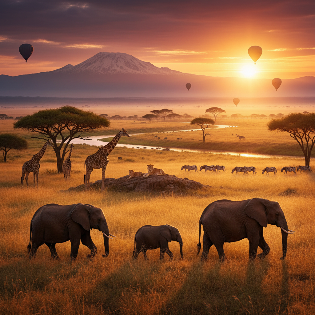 Image pour les plus beaux safaris africains