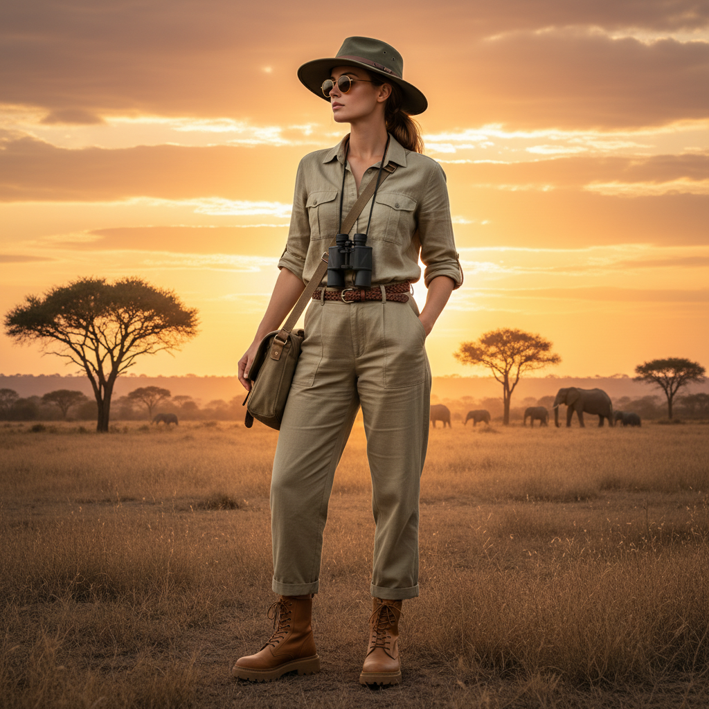 Image pour tenue safari femme