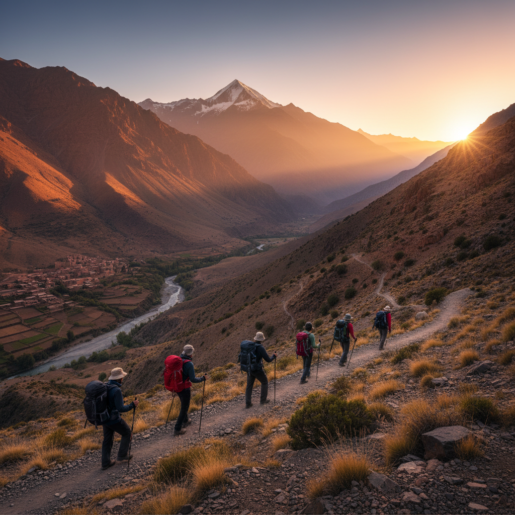 Image pour randonnée haut atlas maroc