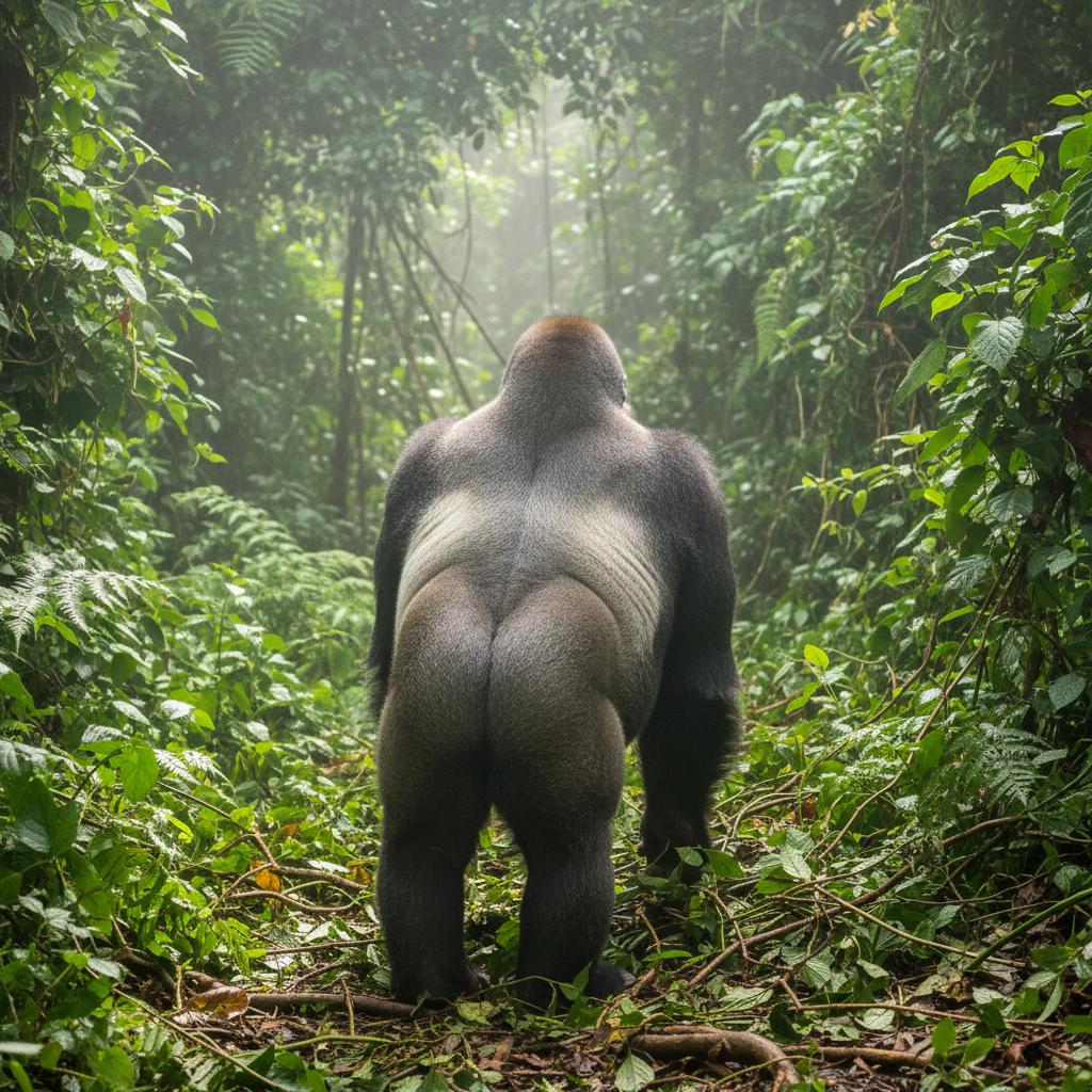 Image pour gorilles dos argenté