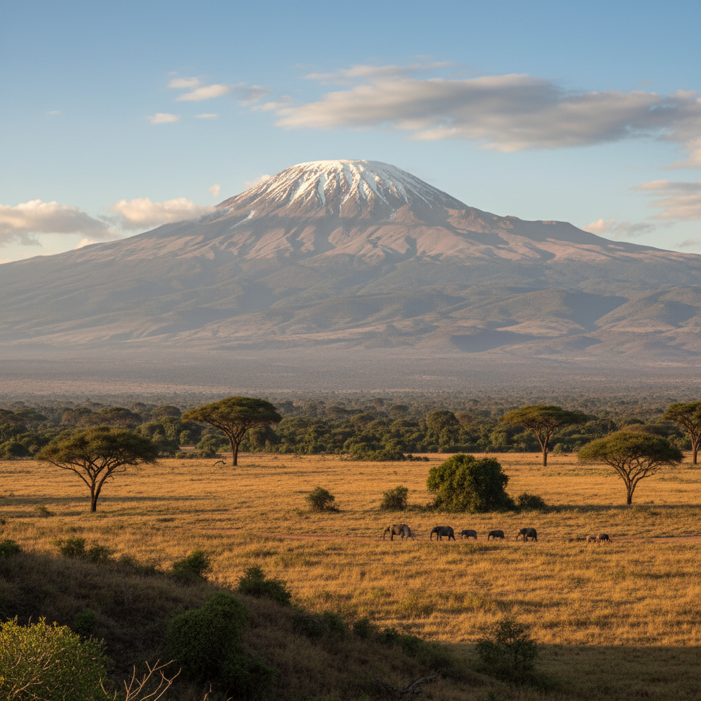 Image pour le kilimandjaro est le plus haut sommet d'afrique