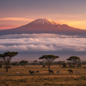 Image pour le plus haut sommet d'afrique
