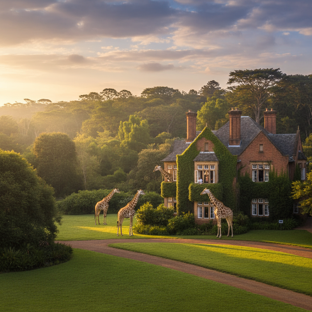 Image pour giraffe manor lodge