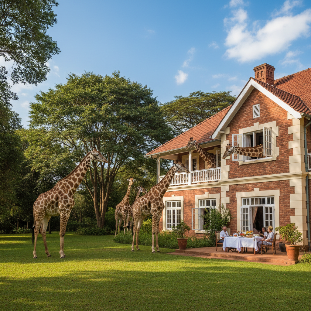 Image pour hôtel giraffe manor