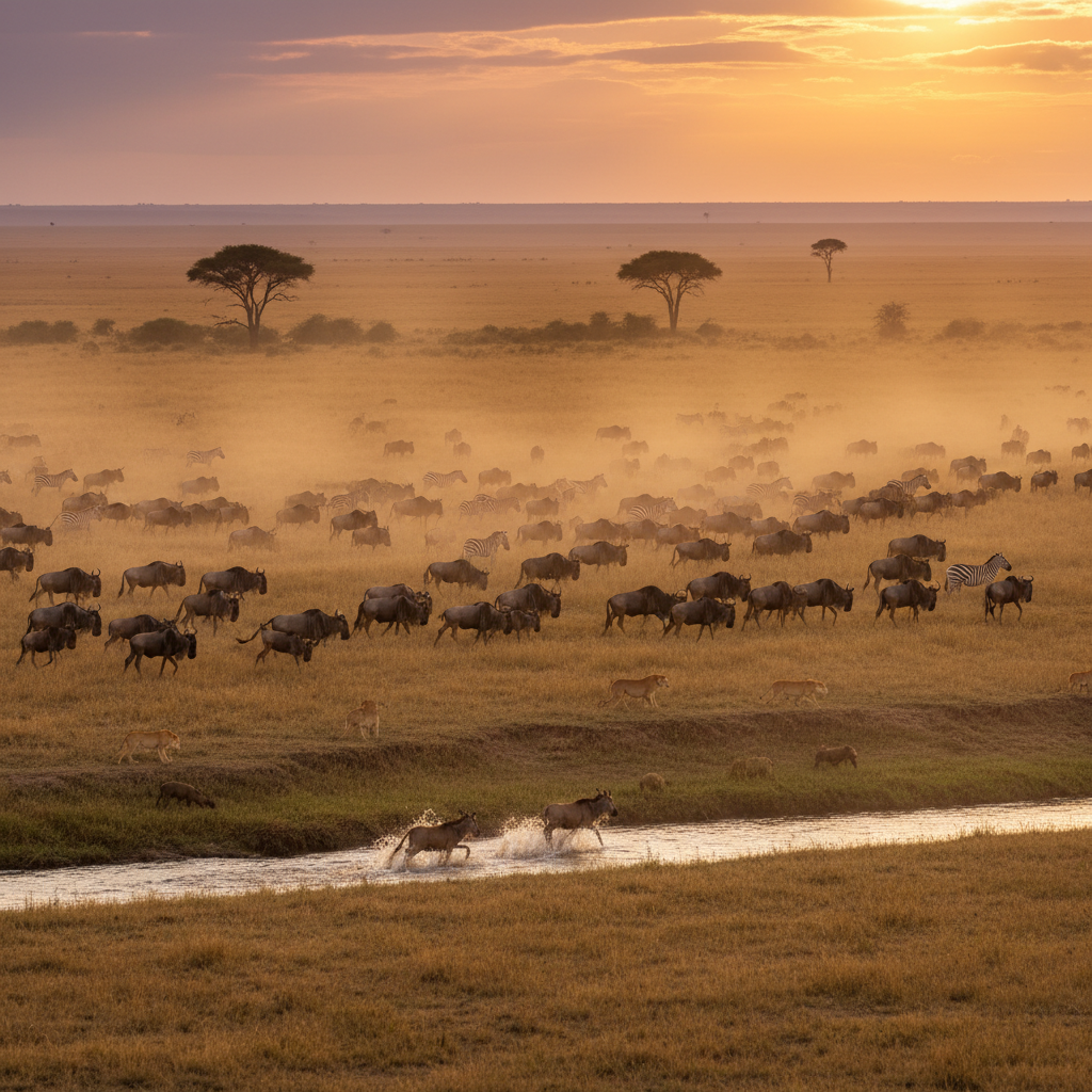 Image pour grande migration tanzanie