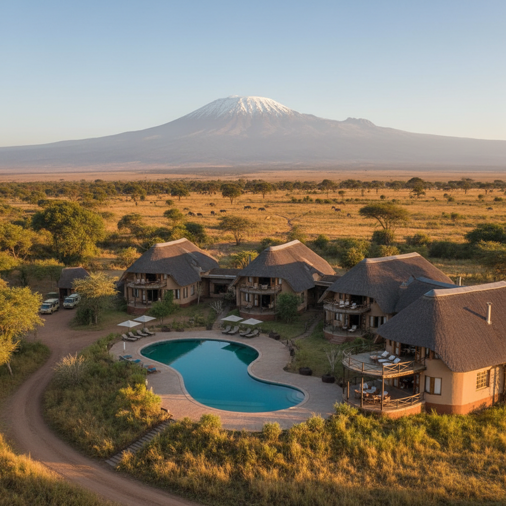 Image pour amboseli serena safari lodge kenya