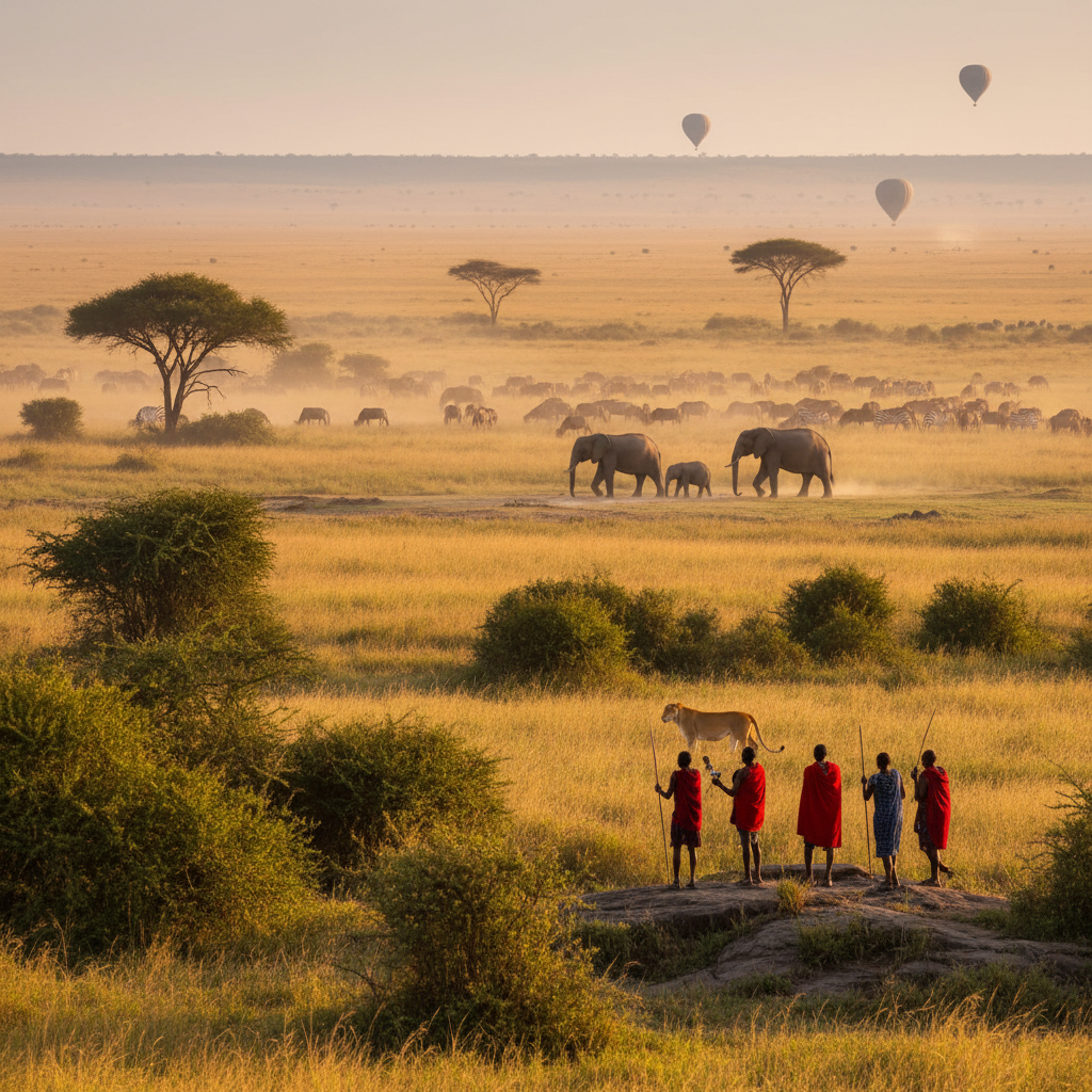 Image pour safari kenya masai mara national park
