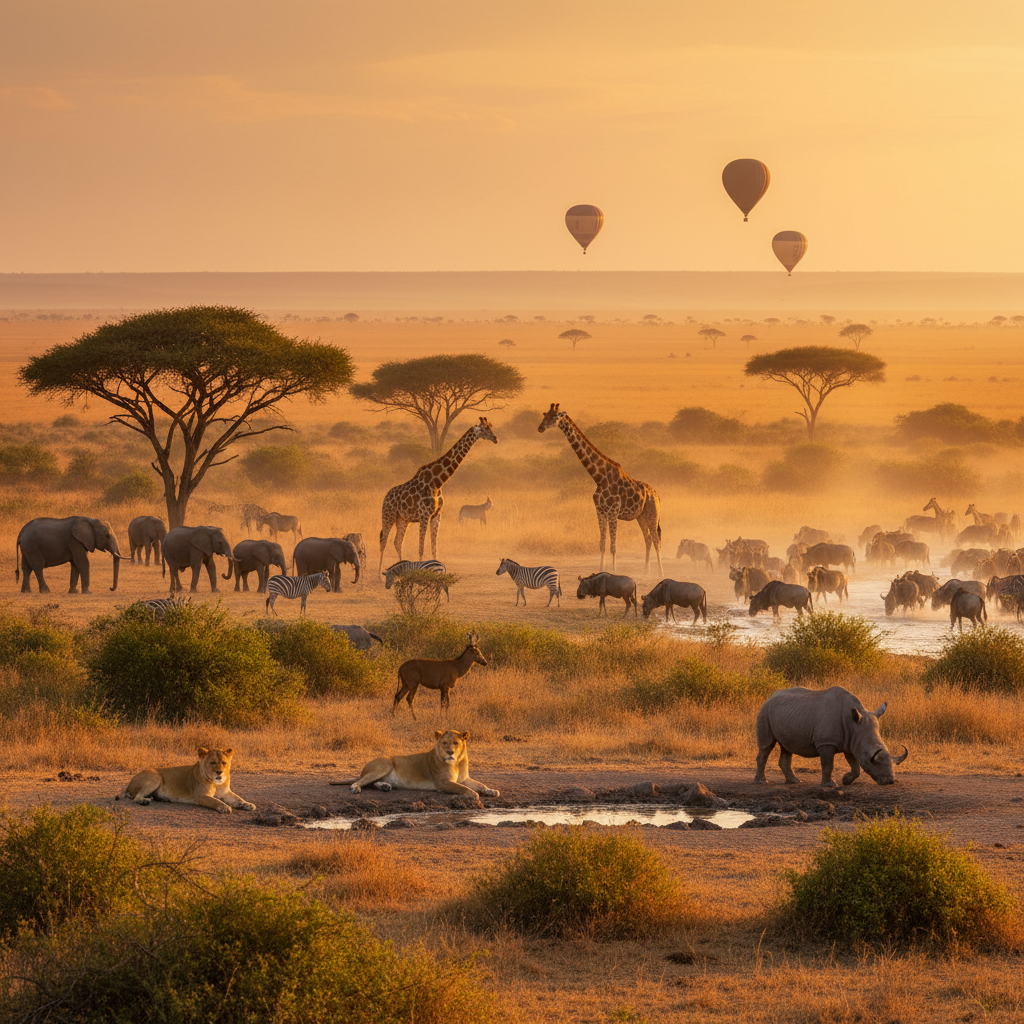 Image pour quand partir en tanzanie pour voir les animaux