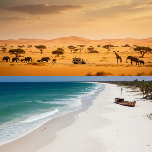 Image pour namibie safari et plage