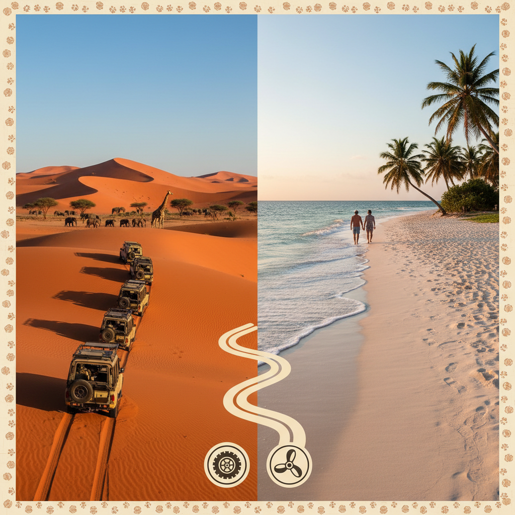 Image pour namibie safari et plage itineraire