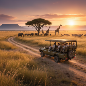 Image pour faire un safari en afrique