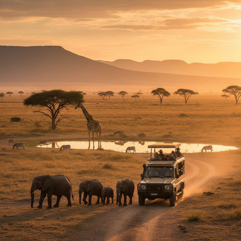 Image pour safari en tanzanie prix