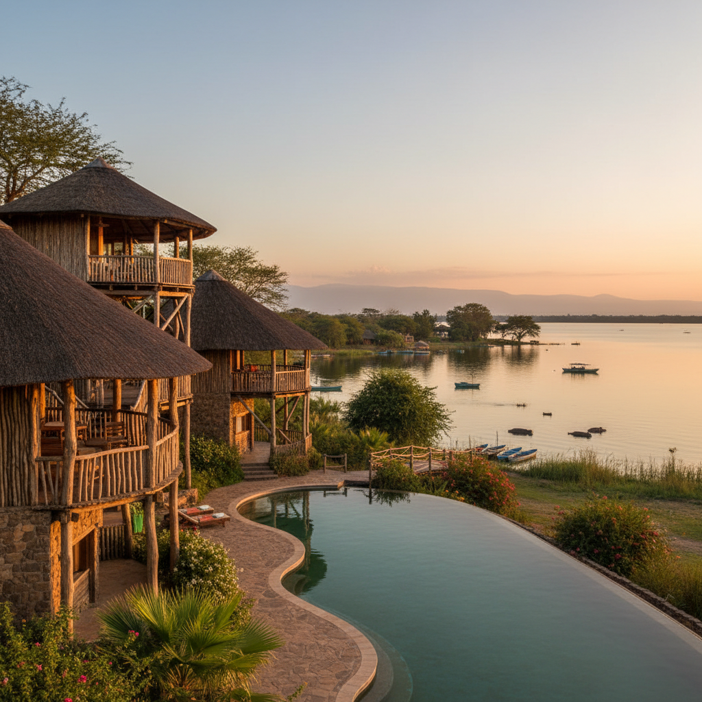 Image pour lake naivasha simba lodge architecture