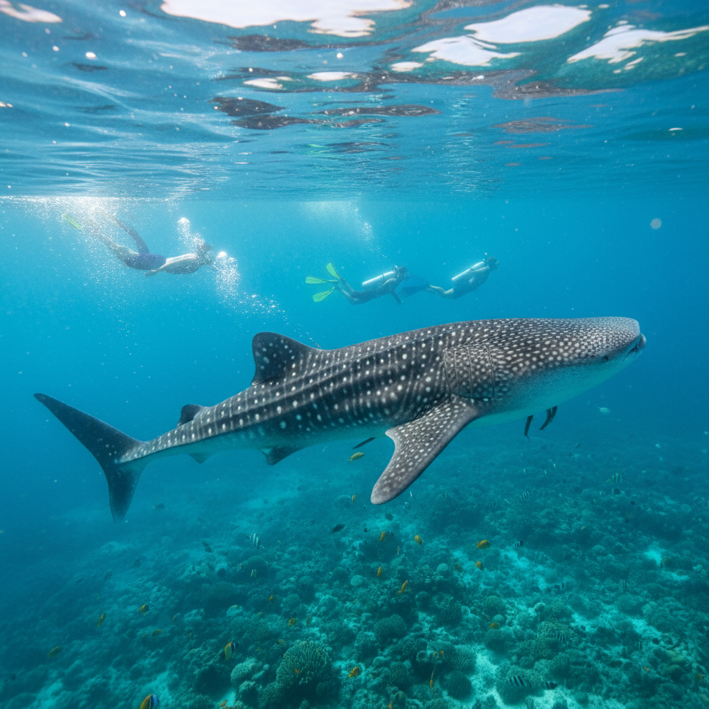 Image pour requin-baleine zanzibar