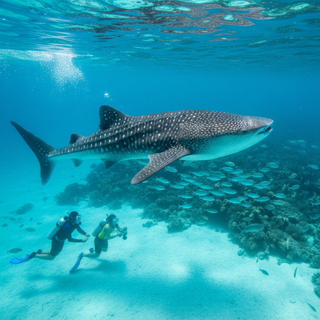 Image pour requin-baleine zanzibar