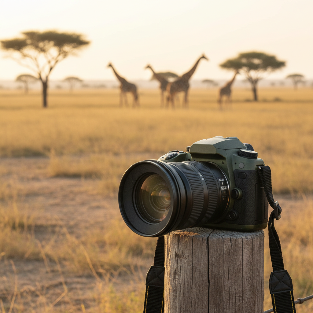 Image pour appareil photo pour safari débutant