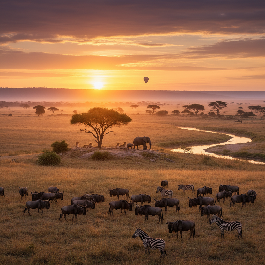 Guide complet pour explorer masai mara kenya et admirer les animaux sauvages