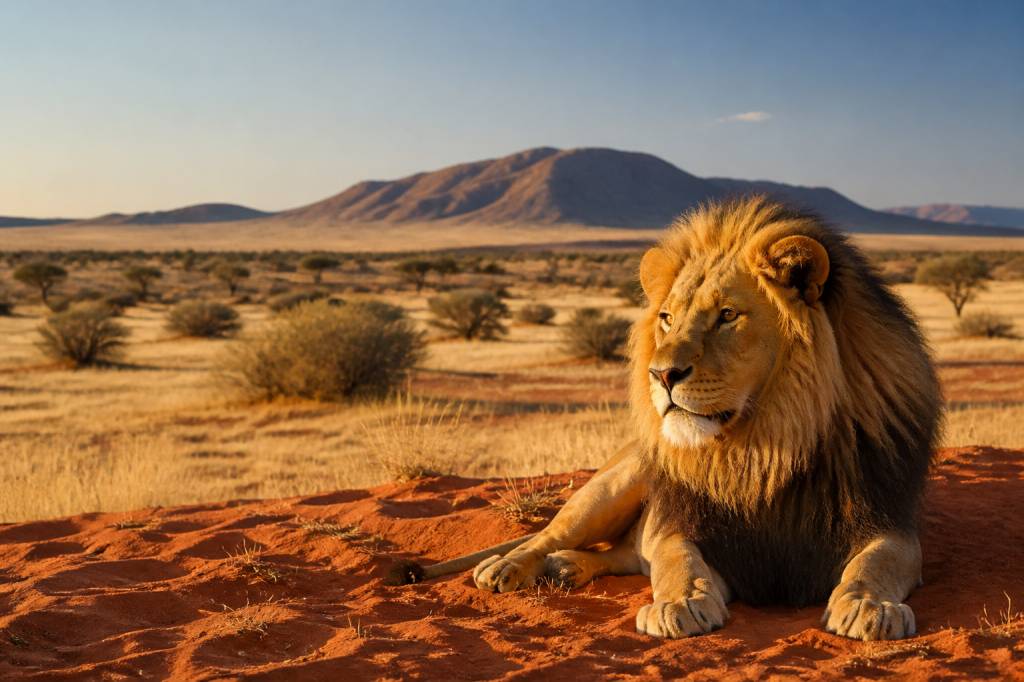 Safari inoubliable dans le kalahari